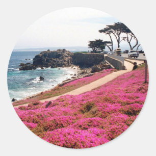 Pacific Grove-Monterey Calif Runder Aufkleber