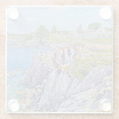 Pacific Grove Serenity Glasuntersetzer (Rückseite)