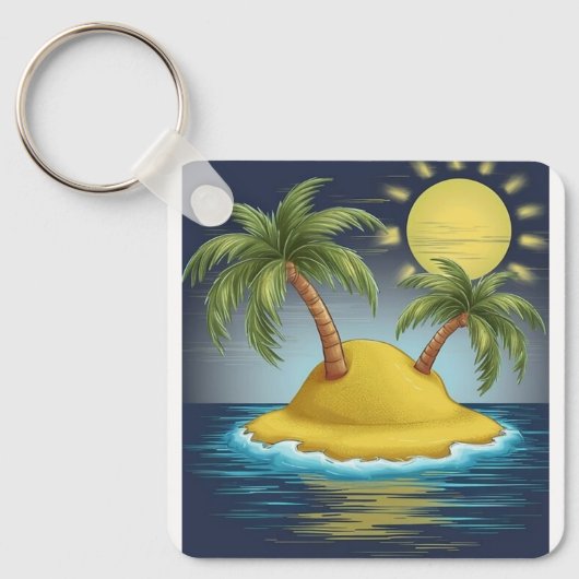 Pacific Island  Schlüsselanhänger (Vorderseite)