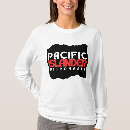 Pacific Islander Proud Kosrae T-Shirt (Vorderseite)