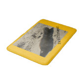 Pacific Northwest Beach Bath Mat Badematte (Schrägansicht)