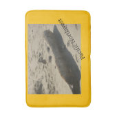 Pacific Northwest Beach Bath Mat Badematte (Vorderseite Vertikal)