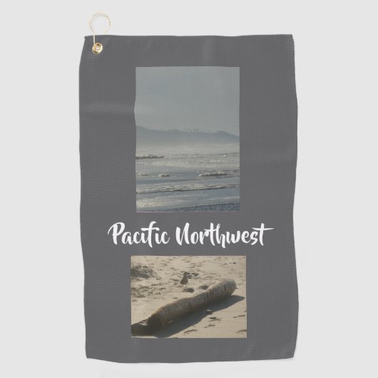 Pacific Northwest Golf Handtuch (Vorderseite)