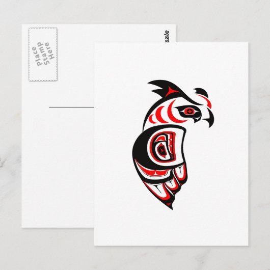 PACIFIC NORTHWEST GUIDE POSTKARTE (Vorne/Hinten)