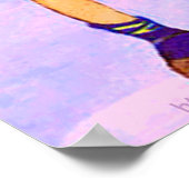 " Pacific Northwest Rain Shadow Girl" Poster (Ecke)