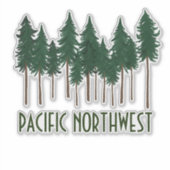 PACIFIC NORTHWEST Tallenwald Aufkleber (Vorderseite)