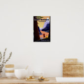 Pacific Norwest Travel Vintage Poster (Küche)