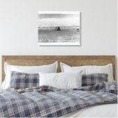 Pacific Ocean Beach Scene Foto Leinwanddruck (Insitu (Schlafzimmer))