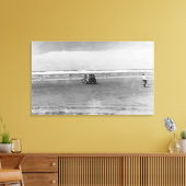 Pacific Ocean Beach Scene Foto Leinwanddruck (Insitu (Wohnzimmer))