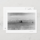 Pacific Ocean Beach Scene Foto Postkarte (Vorne/Hinten)