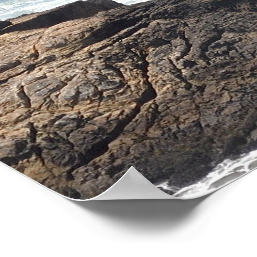 Pacific Ocean, San Francisco, CA Poster (Ecke)