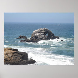 Pacific Ocean, San Francisco, CA Poster