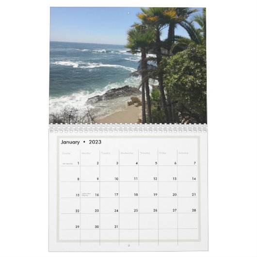 Pacific Ocean View Laguna Beach Kalender 2025 (Jan 2023)