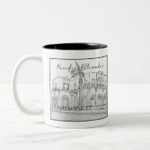 Pacific Palisades Architektur Tasse (Links)