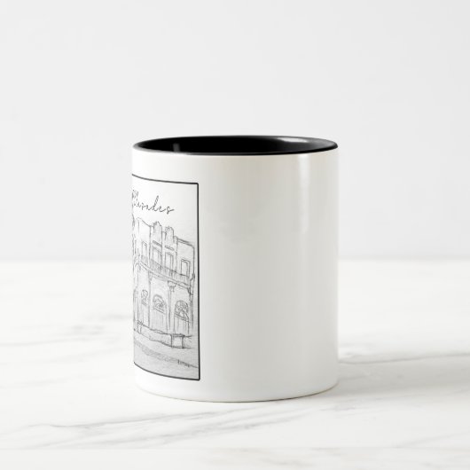 Pacific Palisades Architektur Tasse (Mittel)