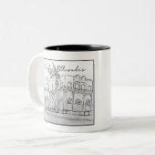 Pacific Palisades Architektur Tasse (Vorderseite Links)