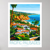 Pacific Palisades California Poster, Pacific Palis Poster (Vorne)
