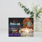 Pacific Park Collage Postkarte (Stehend Vorderseite)