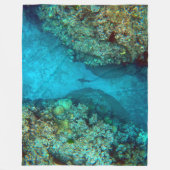 PACIFIC REEF SHARK FLEECEDECKE (Vorderseite)