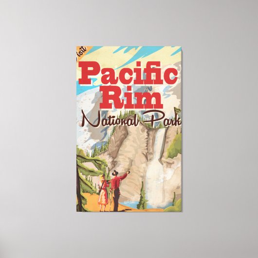 Pacific Rim Canada National Park Hoster Leinwanddruck (Vorderseite)