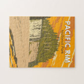 Pacific Rim National Park Reserve Reisen Vintag Puzzle (Horizontal)