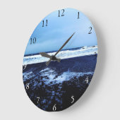 Pacific Seascape Clock Große Wanduhr (Winkel)