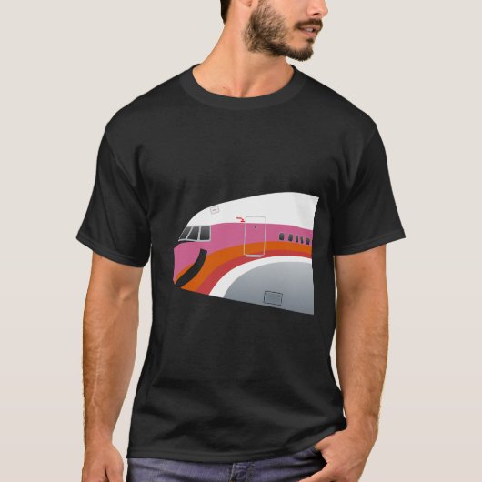 Pacific Southwest Airlines Lockheed L-1011 Tristar T-Shirt (Vorderseite)