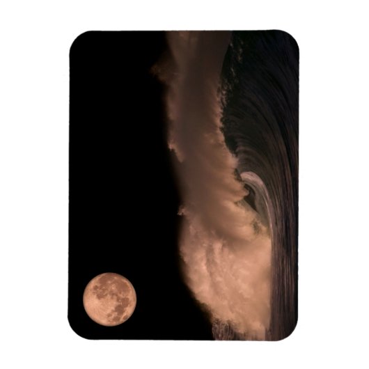 Pacific Storm Waves | Nordküste Oahu, Hawaii Magnet (Vertikal)