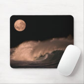Pacific Storm Waves | Nordküste Oahu, Hawaii Mousepad (Mit Mouse)