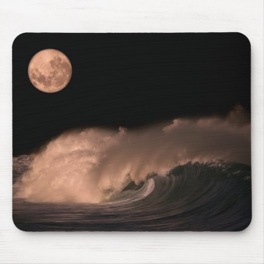 Pacific Storm Waves | Nordküste Oahu, Hawaii Mousepad (Vorne)
