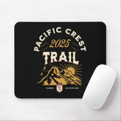 Pacific Wappen Trail 2025 Pct Wanderung Mousepad (Mit Mouse)