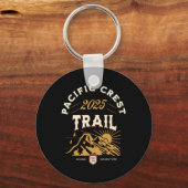 Pacific Wappen Trail 2025 Pct Wanderung Schlüsselanhänger (Vorderseite)