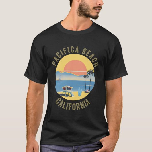 Pacifica Beach T-Shirt (Vorderseite)