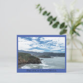 Pacifica California Postkarte (Stehend Vorderseite)