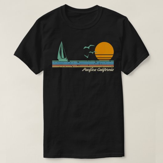 Pacifica California T-Shirt (Design vorne)