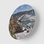 Pacifica Coast Clock Runde Wanduhr (Winkel)