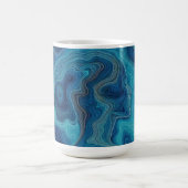 „Pacifica“ – Ein Ozean-Porträt Kaffeetasse (Mittel)