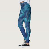 „Pacifica“ – Ein Ozean-Porträt Leggings (Links)