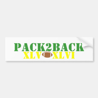 PACK2BACK VLV - XLVI AUTOAUFKLEBER