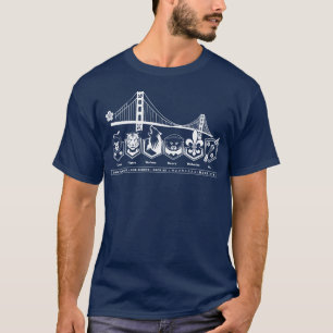 Pack 29 - Golden Gate - Mens Short Sleeve T-Shirt