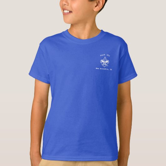 Pack 363 Scout Law T-Shirt (Vorderseite)