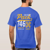 Pack 746 Pocket-Logo und klassische Rückseite - Al T-Shirt (Rückseite)
