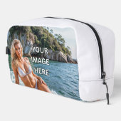 PACK! 🧼 Custom Toiletry Bag – Add Image or Text Waschbeutel (Rechte Ecke)