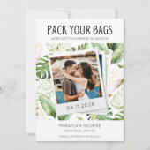 Pack dein Foto Jamaica Wedding Save The Date (Vorderseite)