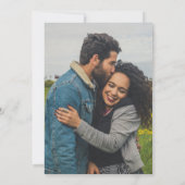 Pack deine Bags Costa Rica Foto Hochzeit Save The Date (Rückseite)