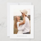 Pack deine Taschen Italien Hochzeit in Urlaubsort Save The Date (Rückseite)