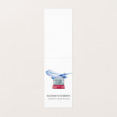 Pack deinen Bags Travel Agent Visitenkarten (Außenseite Aufgefaltet)