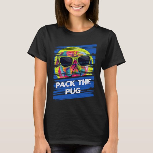Pack den Mops Tierwitz Humor Tier Meme T-Shirt (Vorderseite)