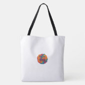 Pack Joy, Unpack Glück Schulter Tasche (Rückseite)