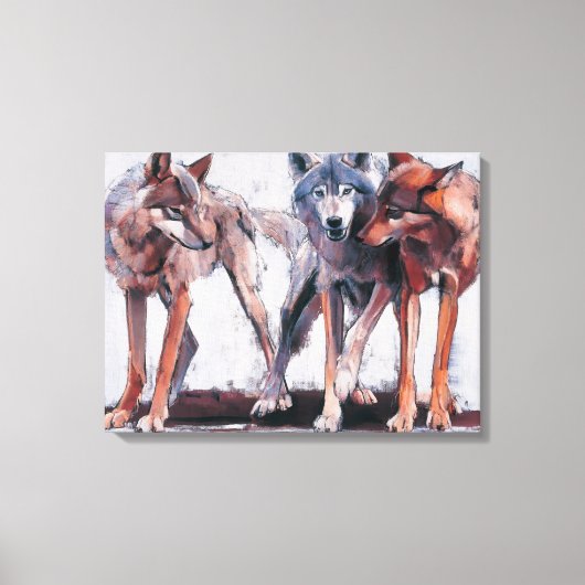 Pack Leaders 2001 Leinwanddruck (Vorderseite)